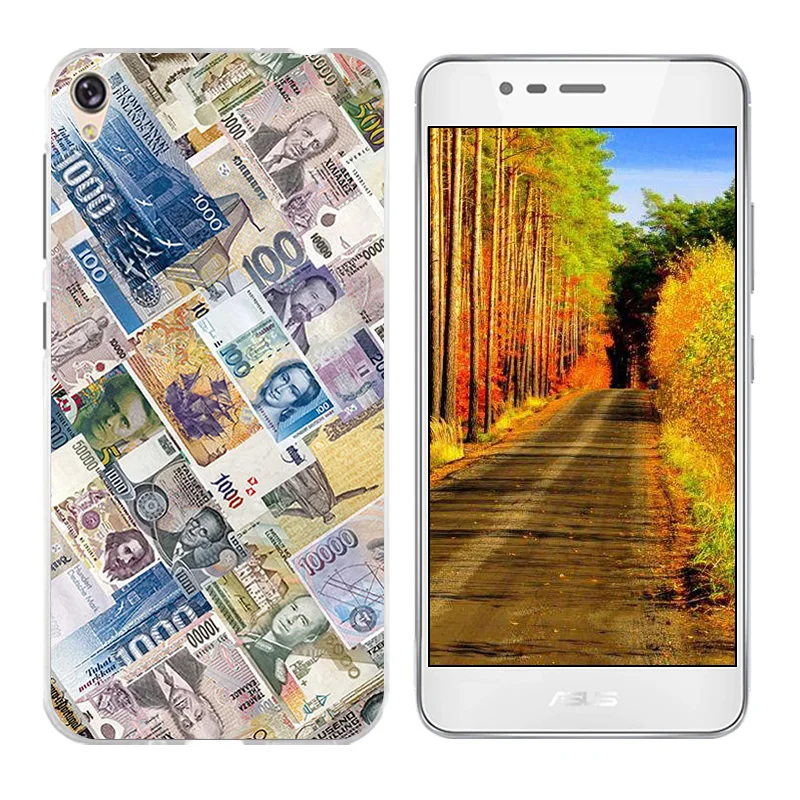 for Asus Zenfone Live ZB501KL Soft TPU Silicone Cover Life Printing Zb501kl 5.0'' Phone Cases |