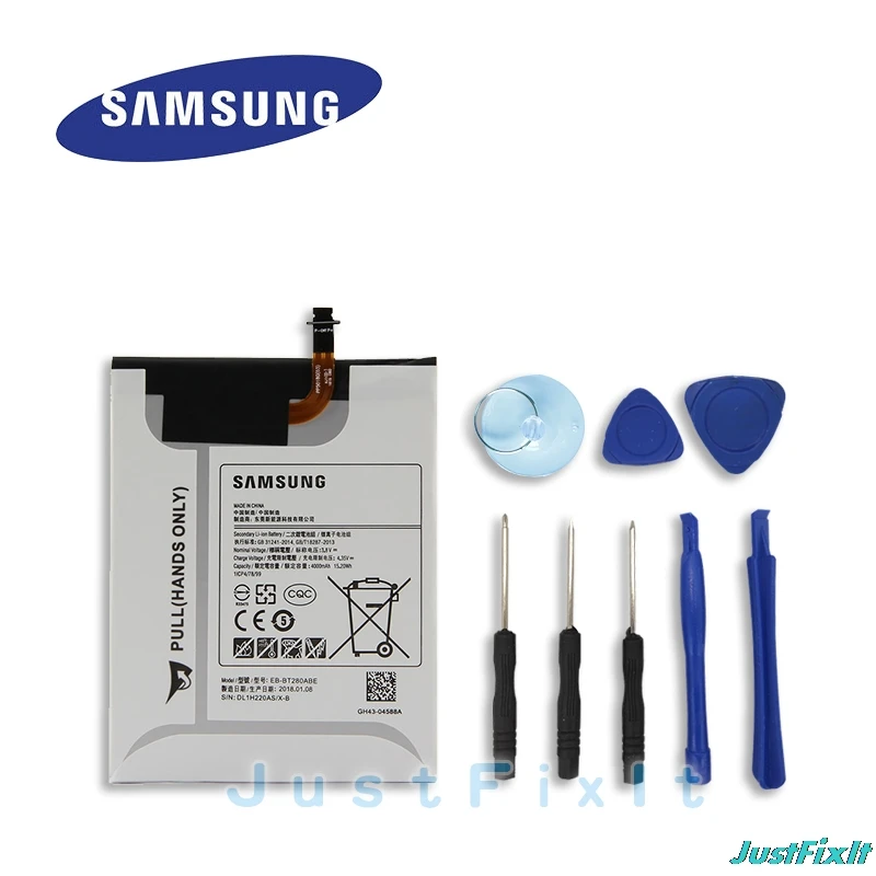 EB-BT280ABE оригинальный сменный аккумулятор samsung для Galaxy Tab A 7 0 SM-T280 T280 T285 настоящий