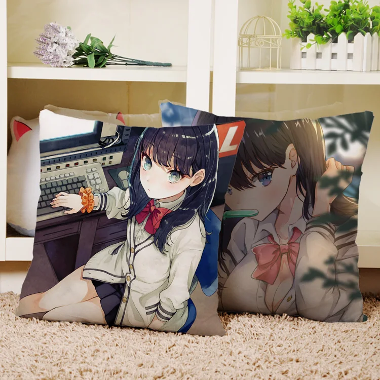 Новая японская аниме мультфильм SSSS.GRIDMAN маленькая двухсторонняя подушка