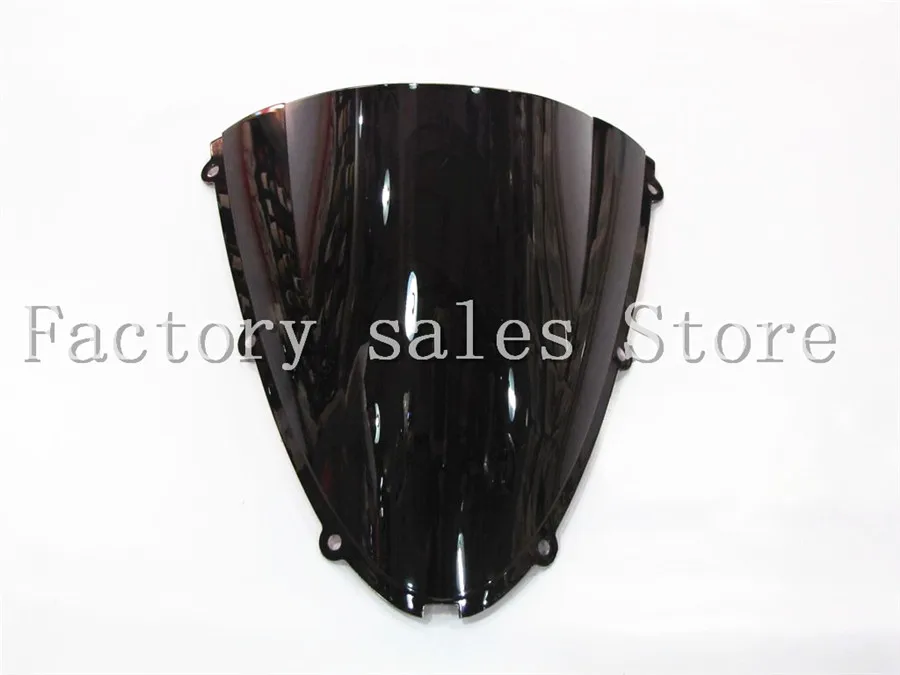 Лобовое стекло для Kawasaki Ninja ZX6R ветровое с двойным пузырьком 05 06 07 08 ZX 6R 636 2005 2006 2007