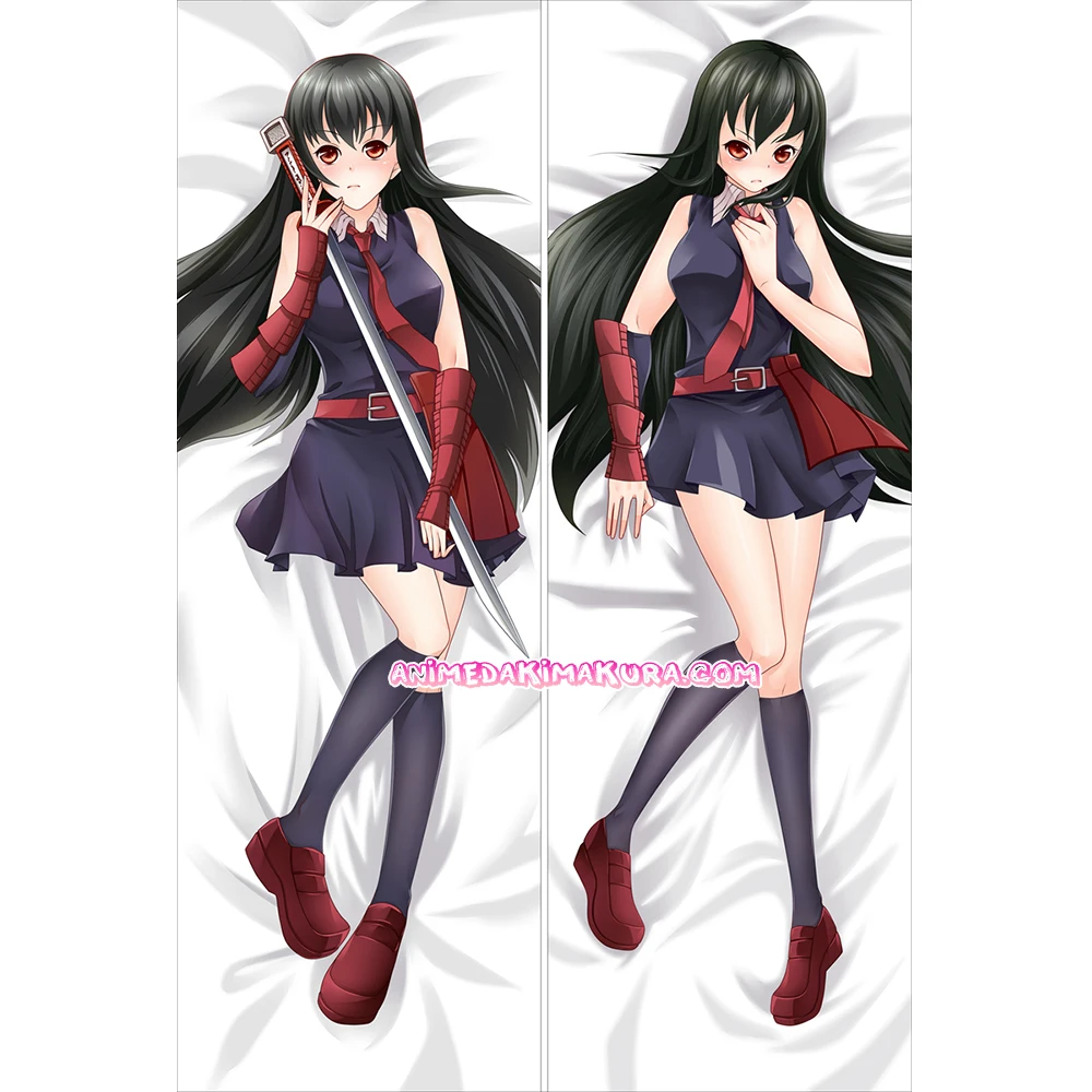 Аниме девушка обнимающая Подушка Чехол Наволочка Akame ga Kill Dakimakura Akame|Наволочка| |