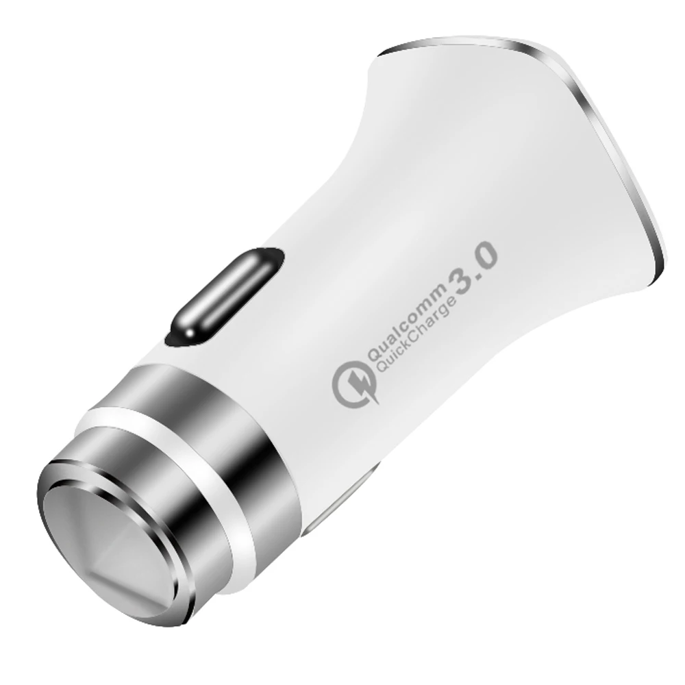 Автомобильное зарядное устройство QC3.0 12 В быстрая зарядка 5 9 2 А usb type c адаптер