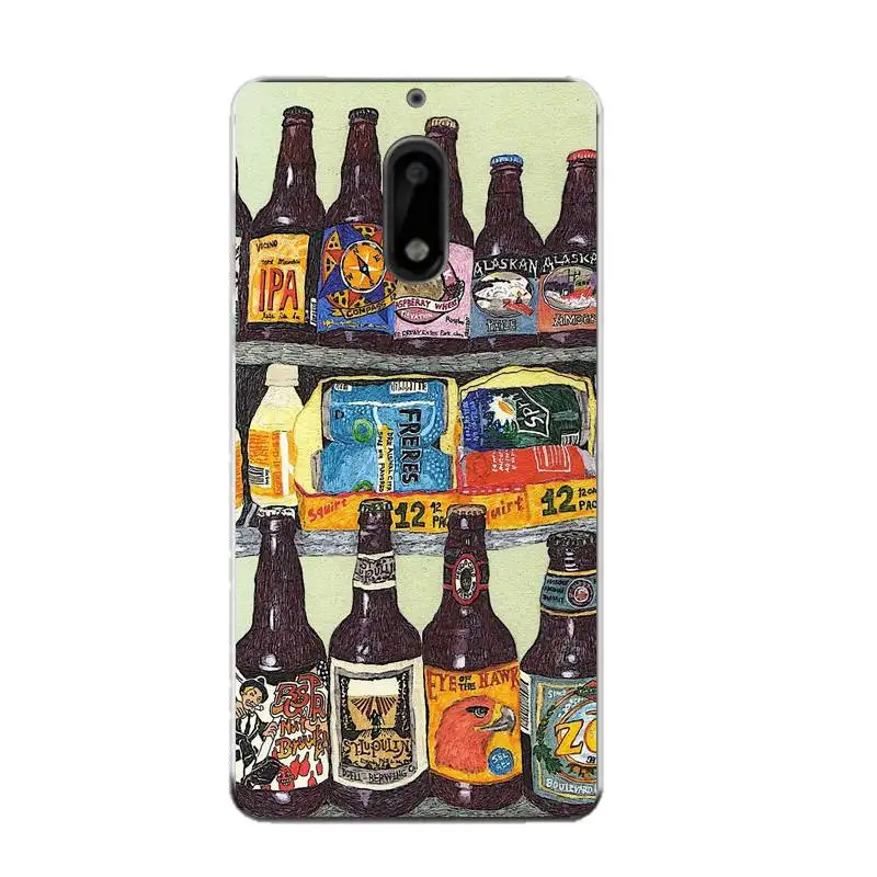 Мягкий прозрачный чехол для телефона из ТПУ Nokia3 5 6 8 N540 N640 N535 N830 Fundas House Bottle Protector
