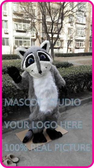 Костюм талисман Рики енот маскарадный костюм тематический карнавальный mascotte