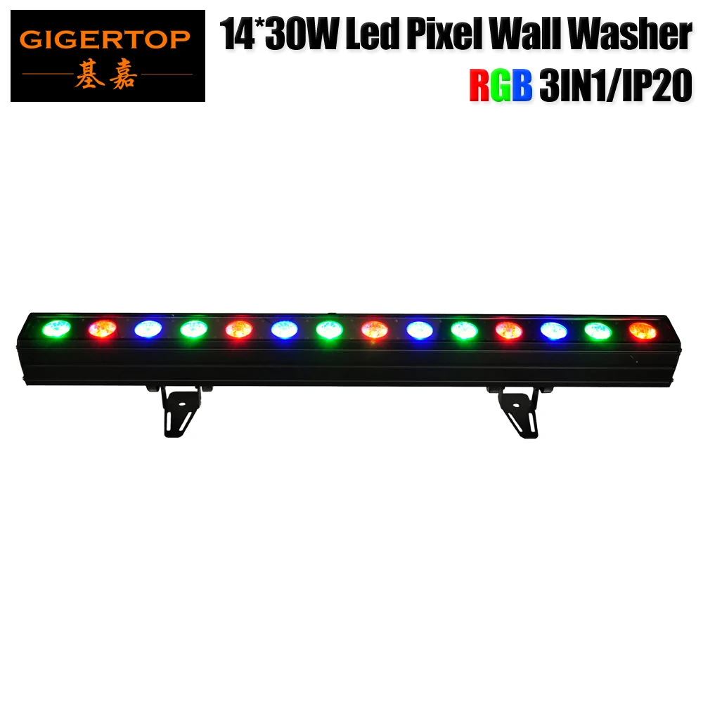 Светодиодный настенный светильник Gigertop TP WP1430B 450 Вт RGB COB 3 в 1 14x30 DMX/звуковой
