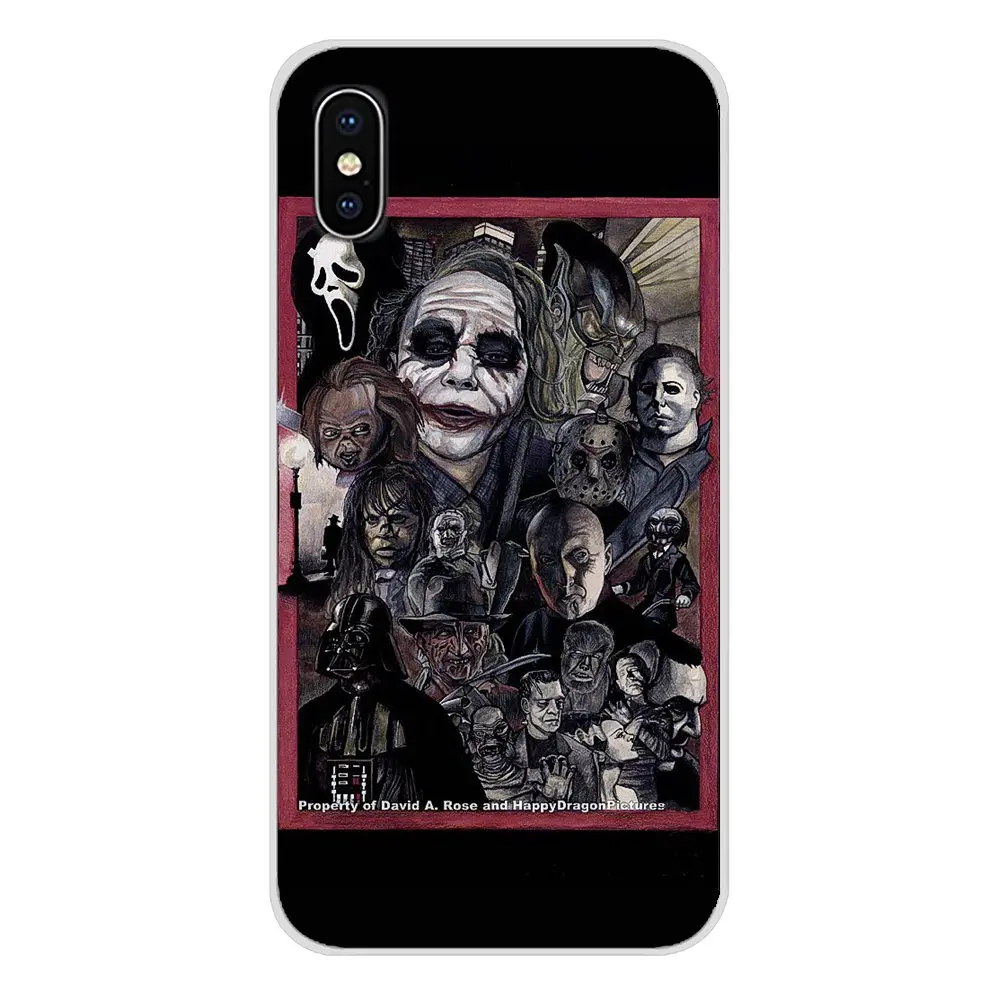 Гибкий чехол с ужасными иконами для Oneplus 3T 5T 6T Nokia 2 3 5 6 8 9 230 3310 1 7 Plus 2017 2018 аксессуары