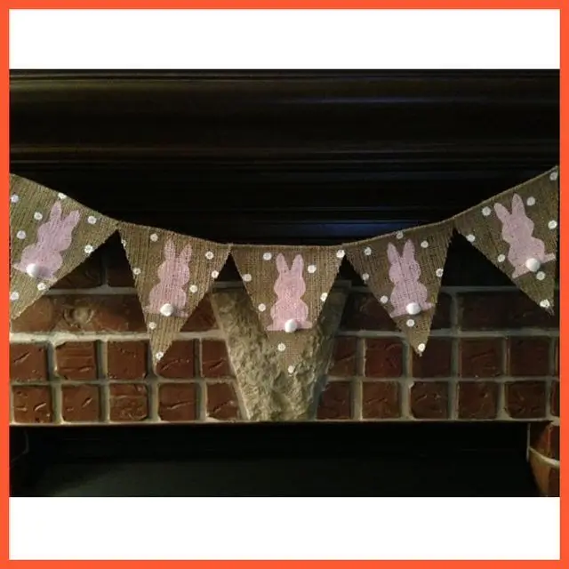 Новый розовый кролик с низом в горошек горячий на день рождения украшения для