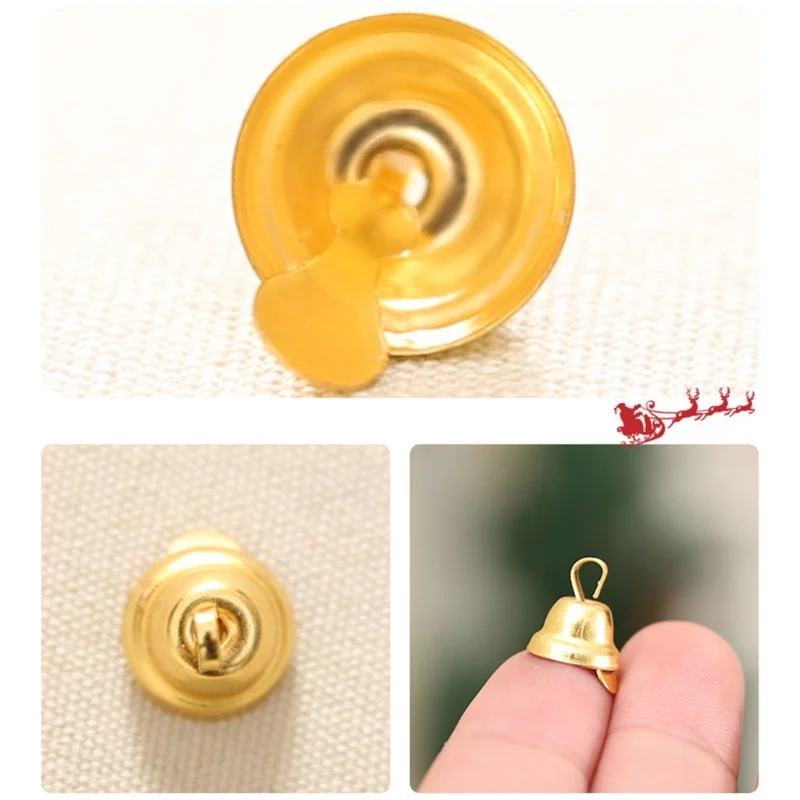 20 шт./компл. колокольчики золото 11 мм Ювелирные наборы с маленьким свободные