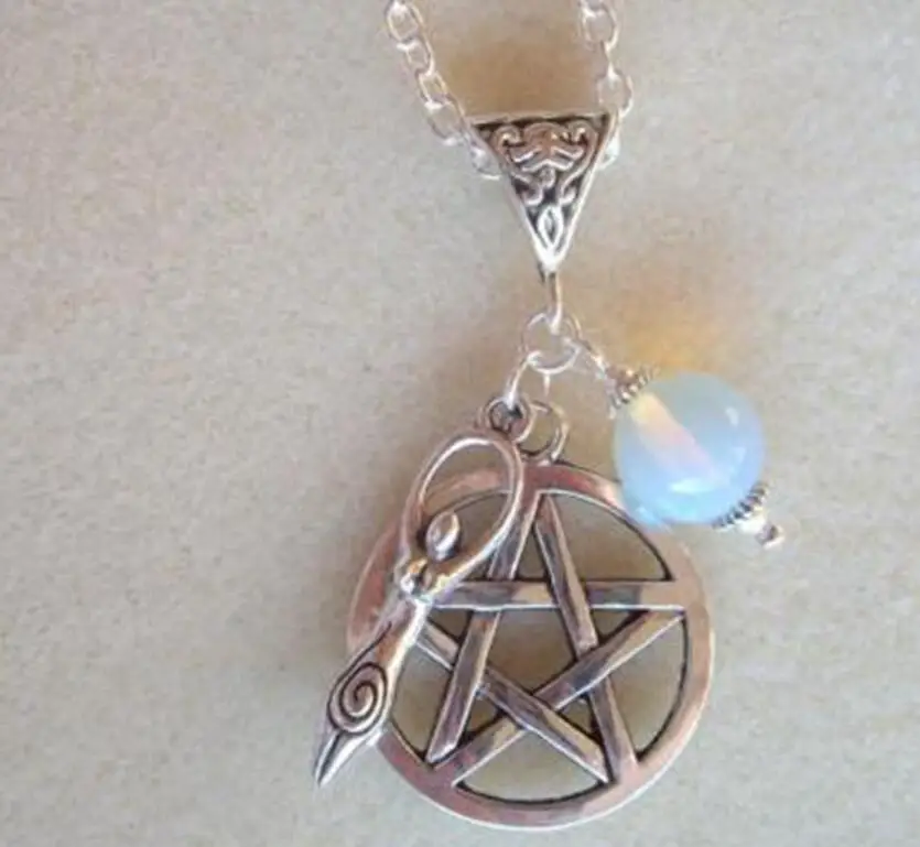 5 шт. Модные Винтажные подвески из сплава с пятиконечной звездой богиней земли