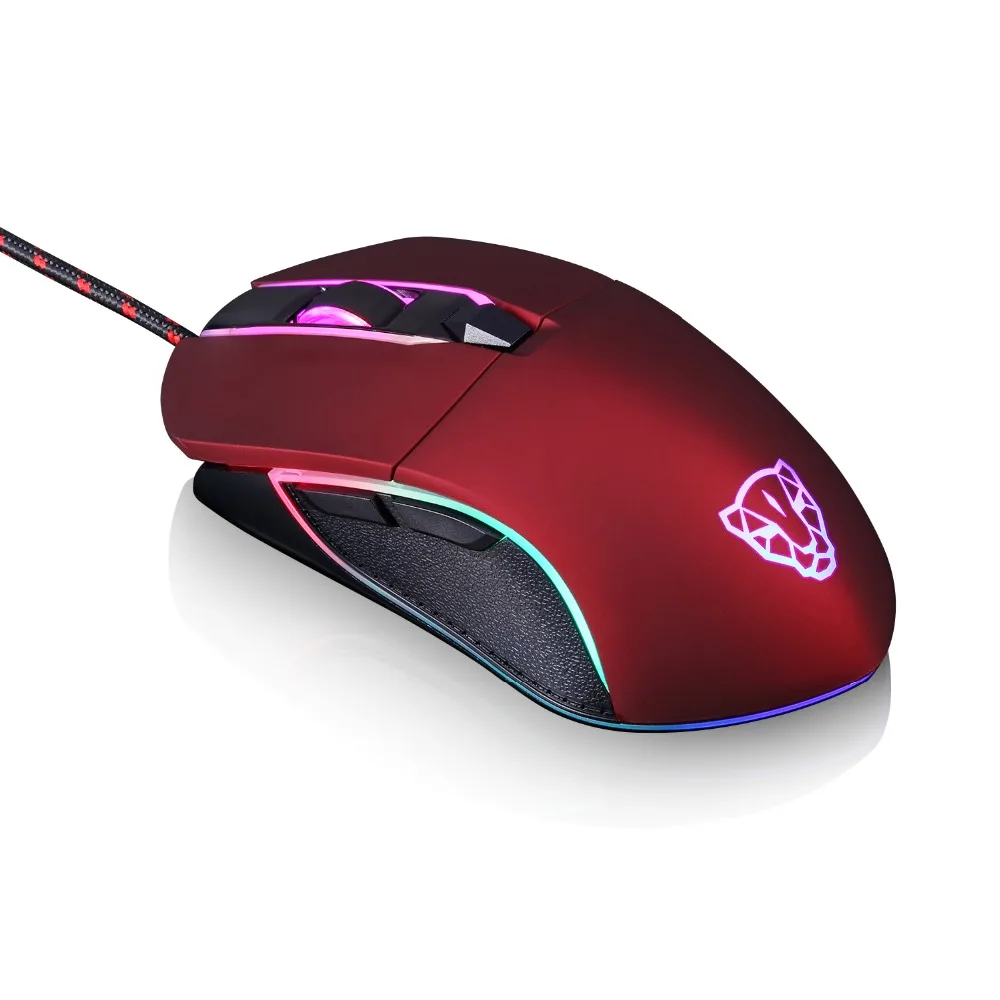 Motospeed V30 игровая мышь Профессиональная регулируемая разрешение 3500 dpi USB Проводная