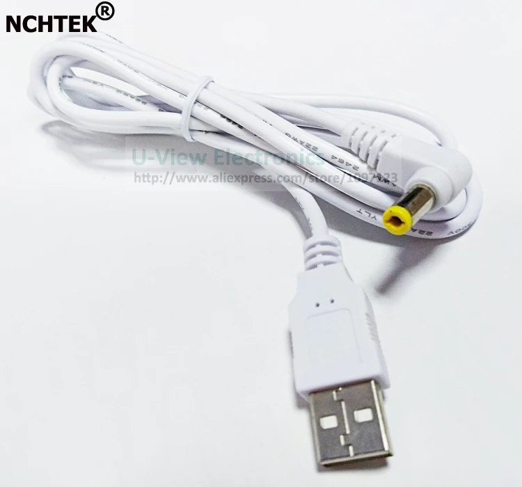 Разъем питания NCHTEK USB 2 0 типа А папа под углом 90 градусов постоянный ток 5 5x2 1 мм