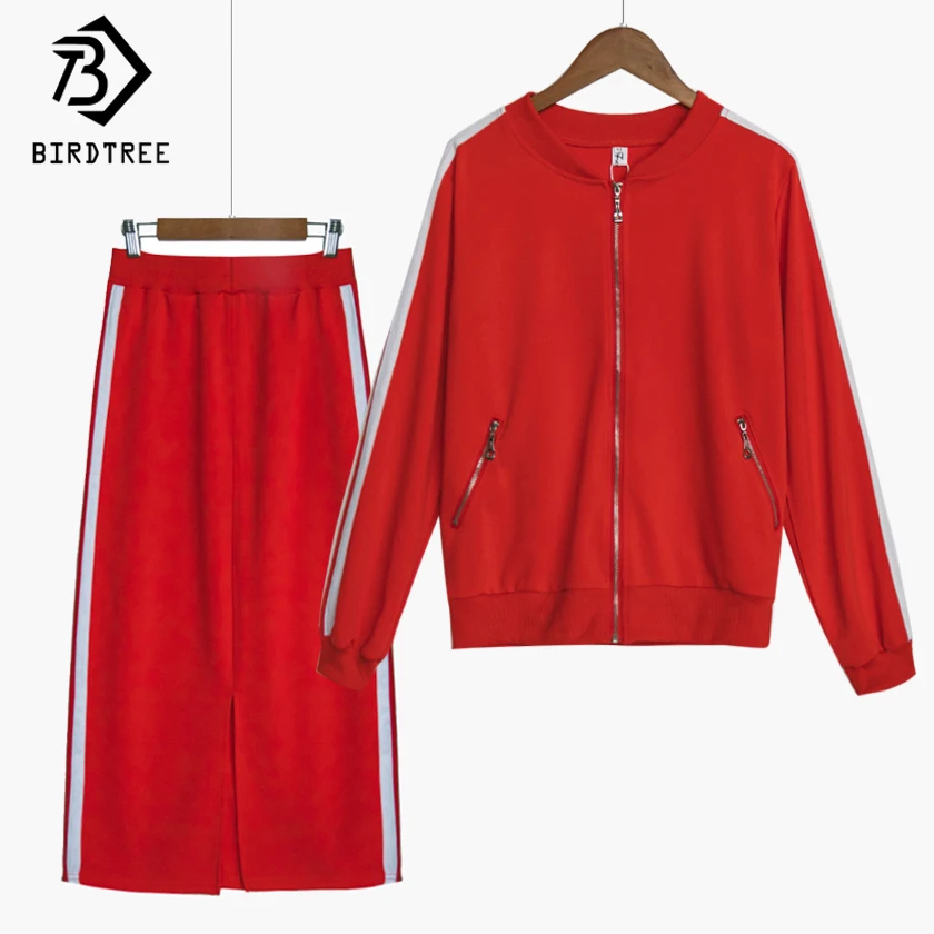 Женские наборы 2017 Модные Повседневные костюмы с толстовкой юбками Дамский