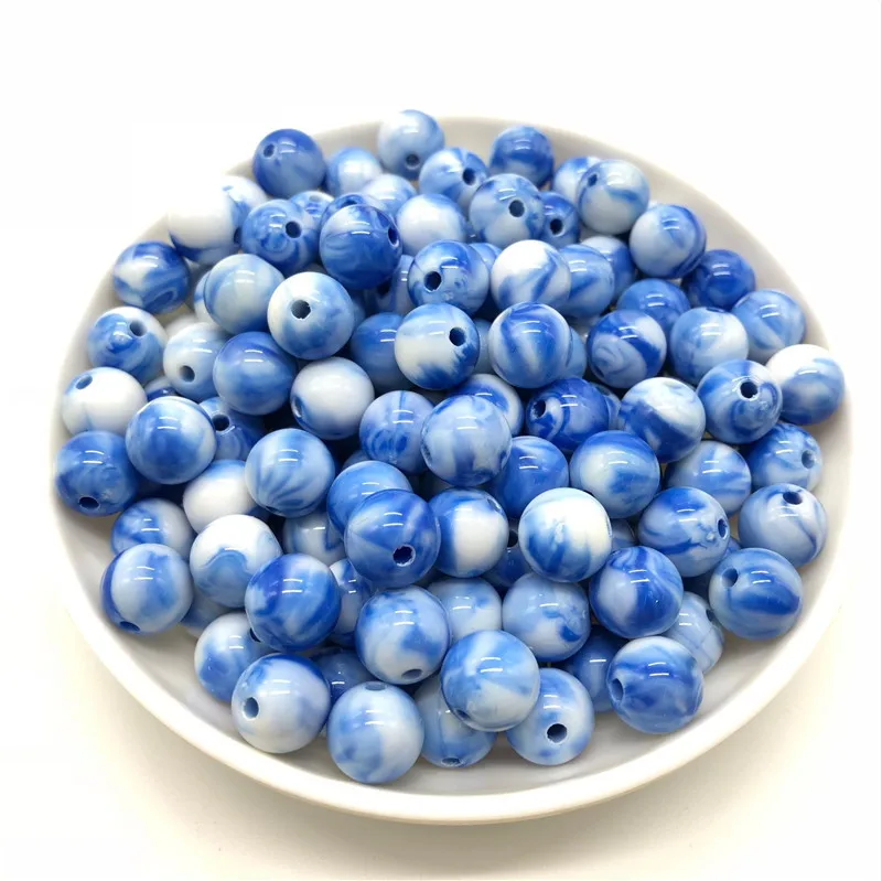 

Wholesale 6/8/10mm colored acrylic beads, DIY jewelry bracelet necklace madeing #10