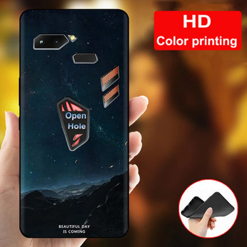 Для ASUS ROG Phone ZS600KL чехол звездная звезда ультра-тонкий мягкий силиконовый чехол для ASUS ROG gameing Phone Z01QD funda capa