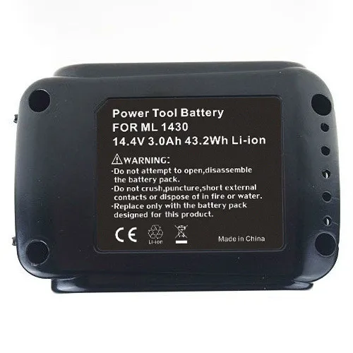 

3000mah Li-ion 14.4V Battery Ni-MH for Makita 194065-3 194066-1 BL1430