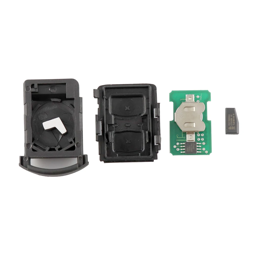 YIQIXIN 2 кнопки дистанционного ключа 433 МГц ID40 чип для Opel/Vauxhall Corsa Astra Combo Van Meriva Tigra Agila Vectra
