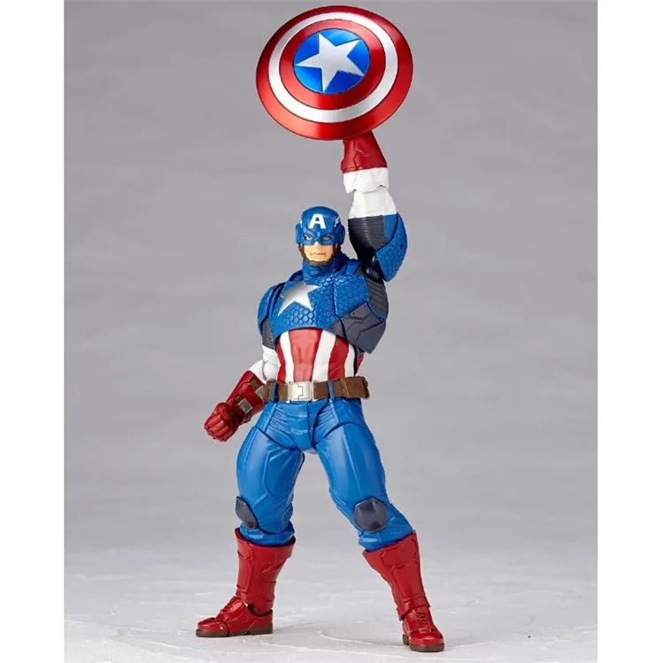 Marvel Мстители 3 Бесконечная война комиксы Капитан Америка фигурка ПВХ Коллекция