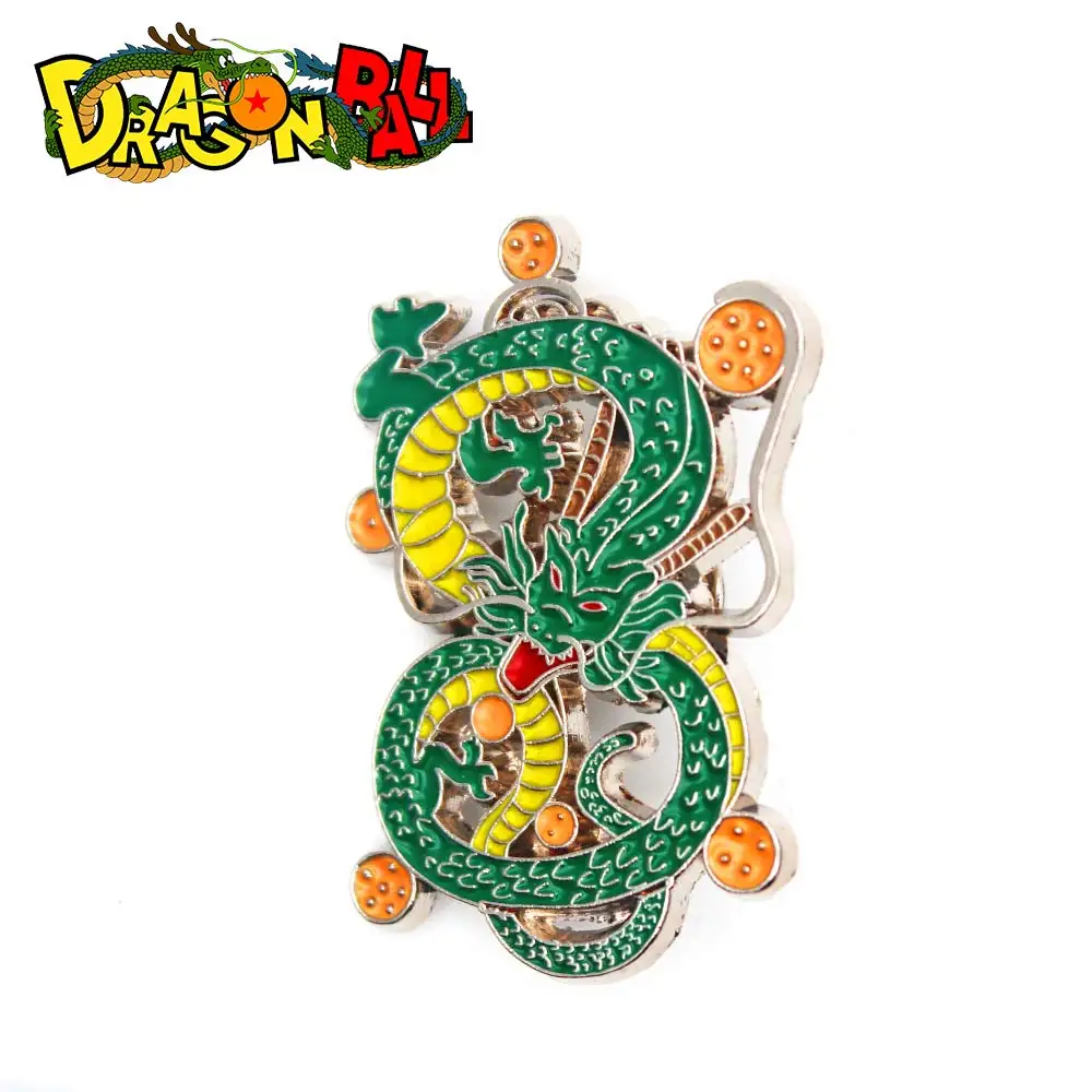 FINETOYS аниме Dragon Ball Z Shenron символ металлический значок брошь булавка нагрудная