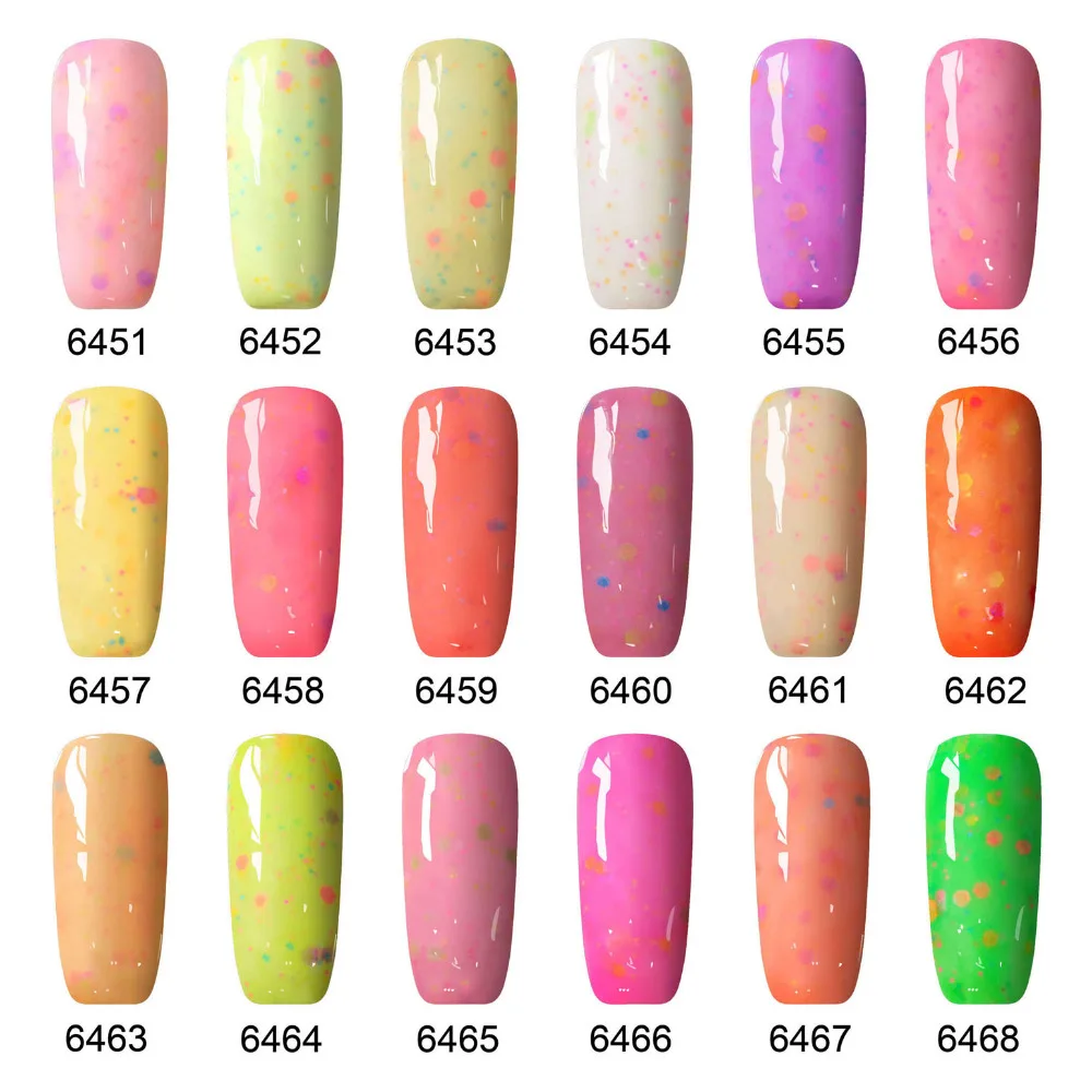 Сыр Конфеты 36 Цвета выдерживает с Светодиодных УФ Гель Лак Для Ногтей GelPolish 15ml B 6469