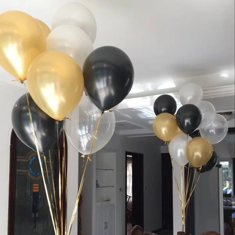50pcs/lot transparent 12inch 2.8g balloon round clear latex birthday wedding party decoration free shipping | Дом и сад