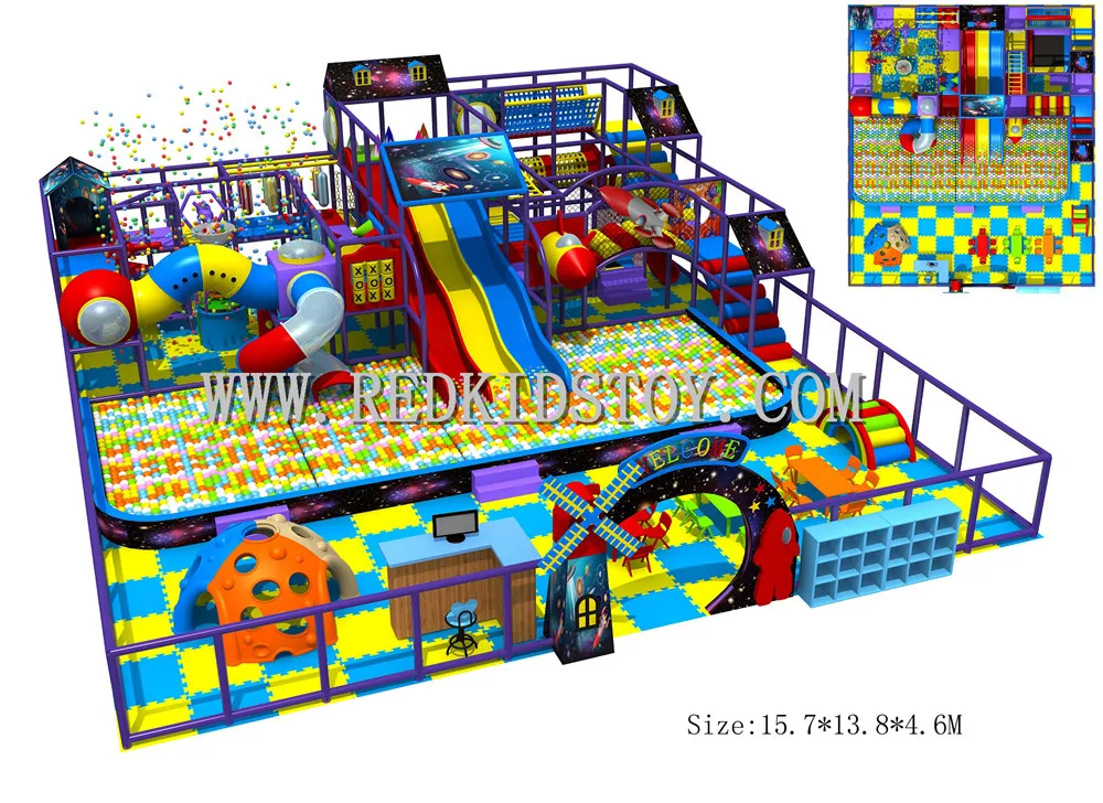 Экспорт в Россию Одобрено CE торговый центр большое коммерческое игровое