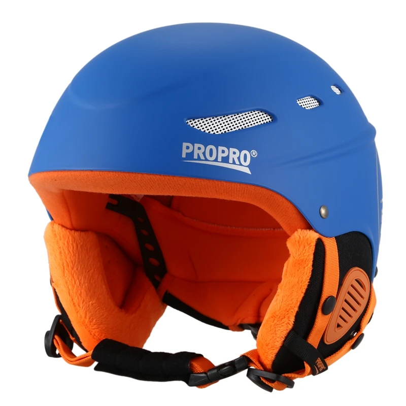 Propro Blue M лыжный шлем ультралегкий цельно-Формованный взрослый теплый шлем Мужчины Женщины Сноуборд моноборд скейтборд снег Skatie N