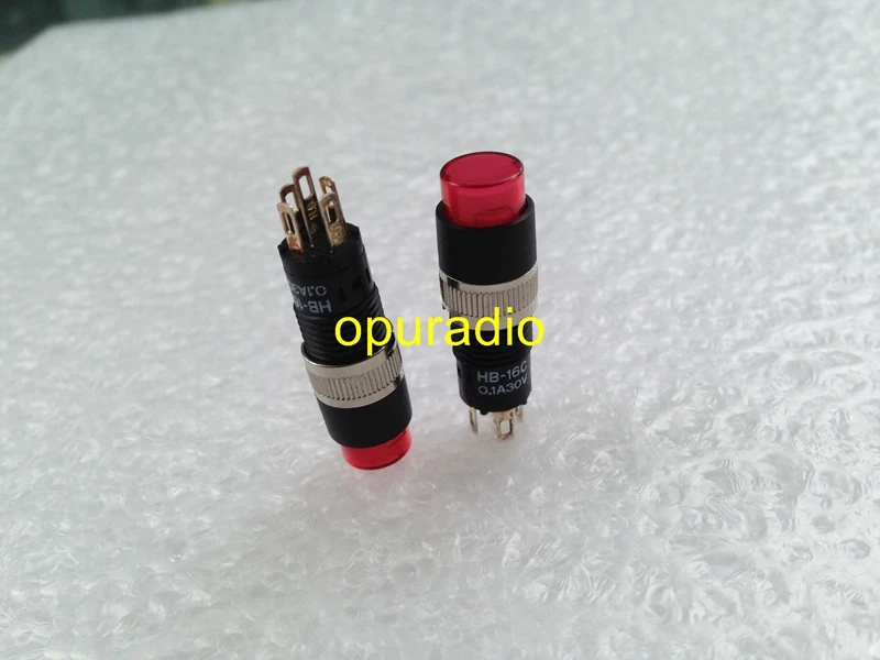 Бесплатная доставка NKK переключатели HB 16C кнопка для Ford car radio audio illuminate