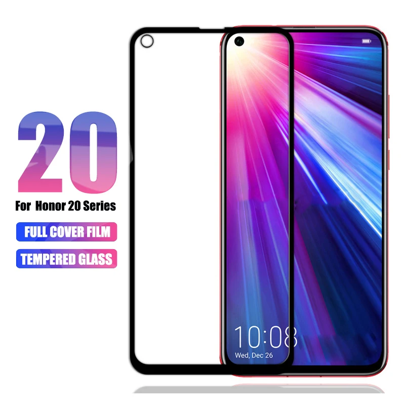 Закаленное стекло для Huawei Honor 20 Pro 20i 8x на 10 View 10i Защитная пленка экрана Max Play 9 Lite