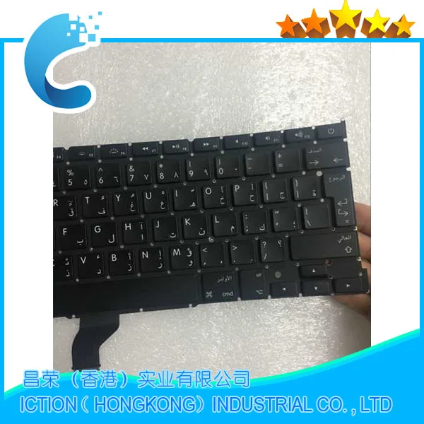 Новая Оригинальная A502 клавиатура арабский для Macbook Pro Retina 13 &quotA1502 арабская 2013 2014