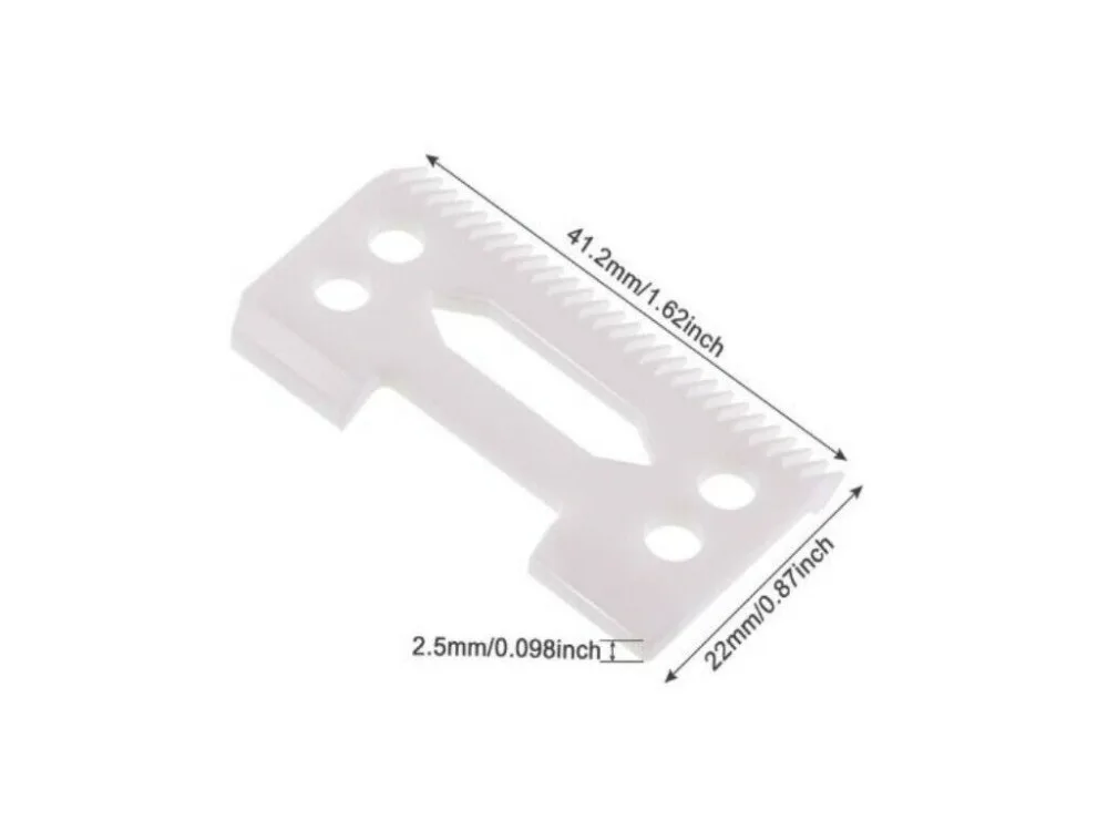 Керамическая машинка для стрижки волос с 2 отверстиями триммер бороды шт.|Бритва|