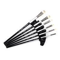 eval art supplies bristle paint brush set for artist high quality oil brushes watercolor painting set
