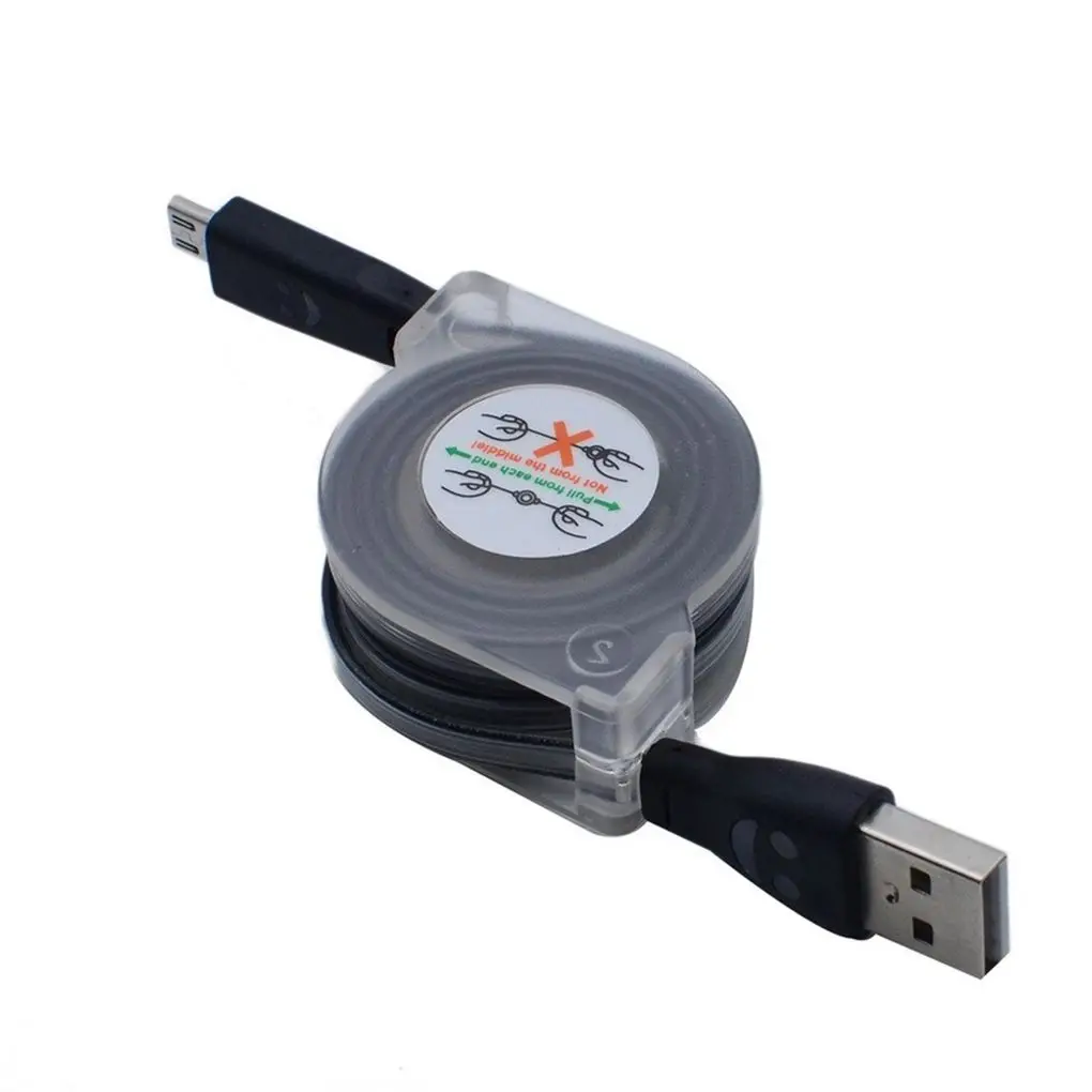 NO.1 Выдвижной светодиодный светильник Micro USB кабель светящаяся Замена для Android порт кабель для передачи данных зарядное устройство для телефона - Цвет: NO.1
