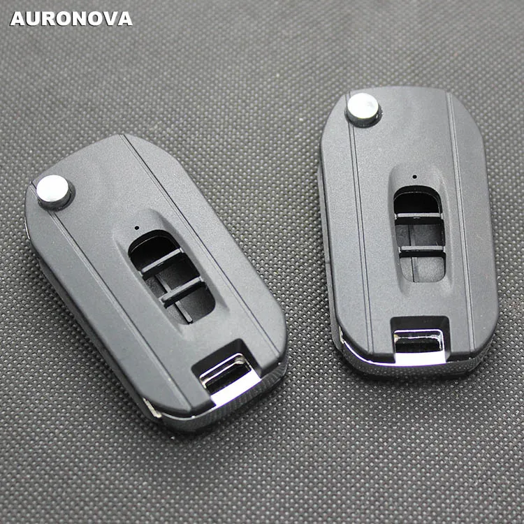 AURONOVA новый обновленный Складной Корпус ключа для Chevrolet Captiva флип складной ключ 3