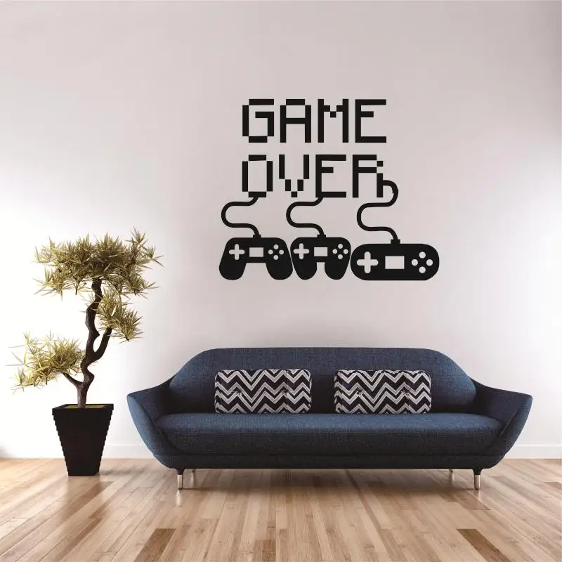 Игровая наклейка Videojuego juego pegatina плакаты игровой тематики геймер винило настенные