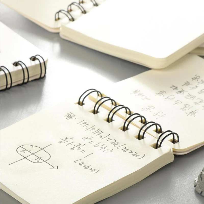 Kawaii милый спиральный ежедневный еженедельник мини блокнот дневник Органайзер