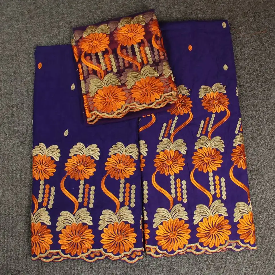 High Quality Soft African Swiss Voile Lace In Switzerland Embroidery Match French For Party Dress 3+2+2 Yards/Lot HL7012 | Дом и сад