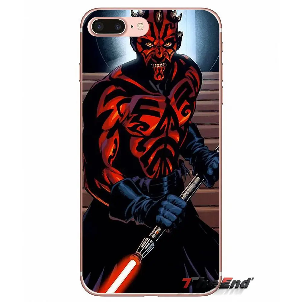 Чехол из ТПУ для Huawei Honor 7X V10 6C V9 6A Play 9 Mate 10 Pro Y7 Y5 P8 P10 Lite Plus GR5 2017 sith star wars darth maul dark side |