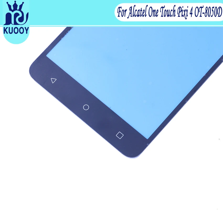 6," сенсорный экран для Alcatel One touch Pixi 4 OT-8050D 8050D 8050 сенсорная стеклянная панель объектива с клеем+ Инструменты