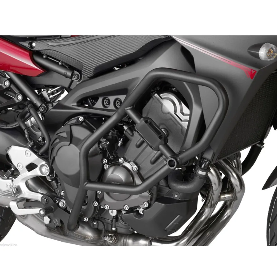1 Set Black Motorcycle Engine Guard Crash Bar Protector Fit For Yamaha MT 09 Tracer FJ09 2015 2016|Накладки и декоративные