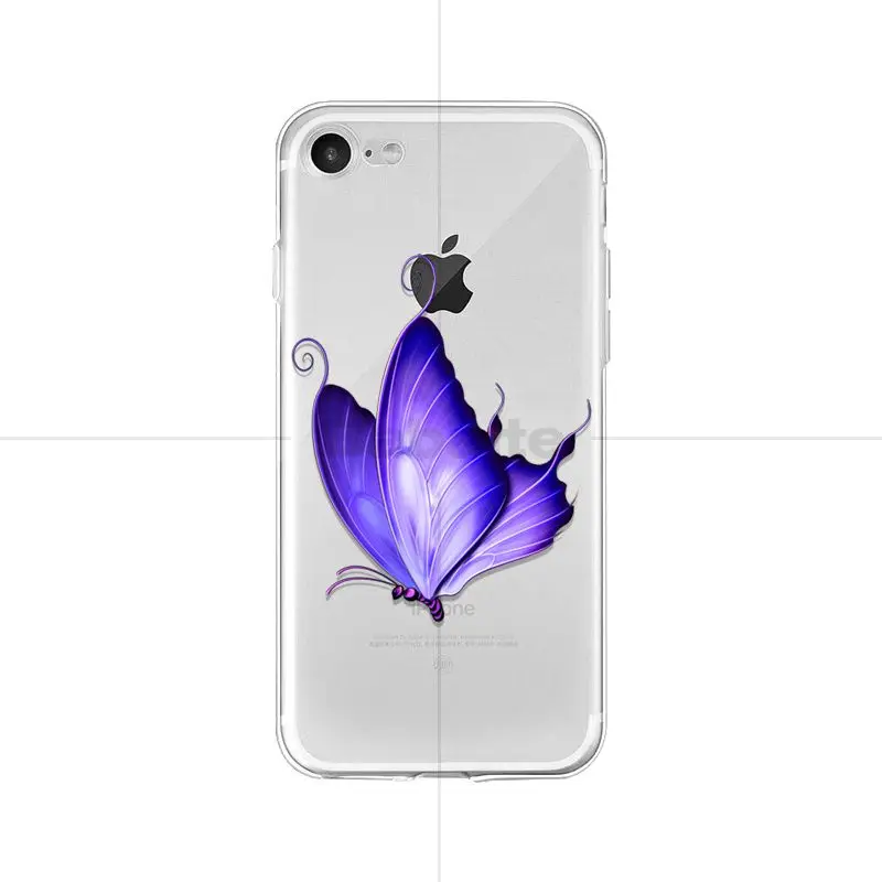 

Babaite Flower butterfly Soft TPU silicone Phone Case Accessories Cover for Apple iPhone 8 7 6 6S Plus X XS max 5 5S SE XR Cover