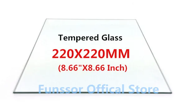 Funssor Smartrap Reprap 3D принтер 220x220 мм встроенная пластина закаленное стекло толщина 3