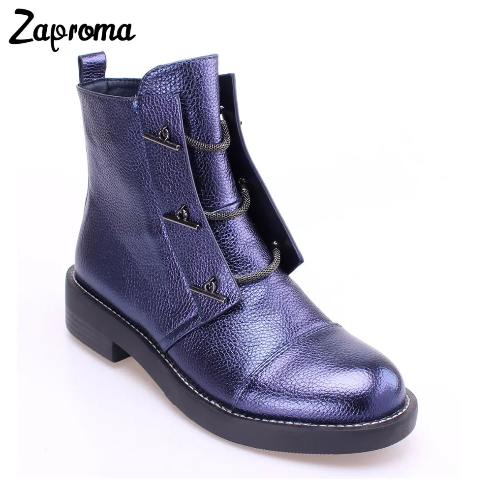 серебристо серые ботинки женские из байка низкий каблук ботильоны с высоким