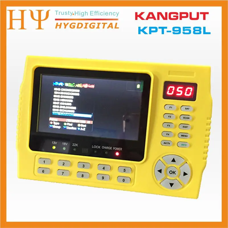 [Оригинальный] KPT 958L DVB S2 MPEG4 HD спутниковый искатель лучше satlink ws 6951 ws6916 ТВ приставка