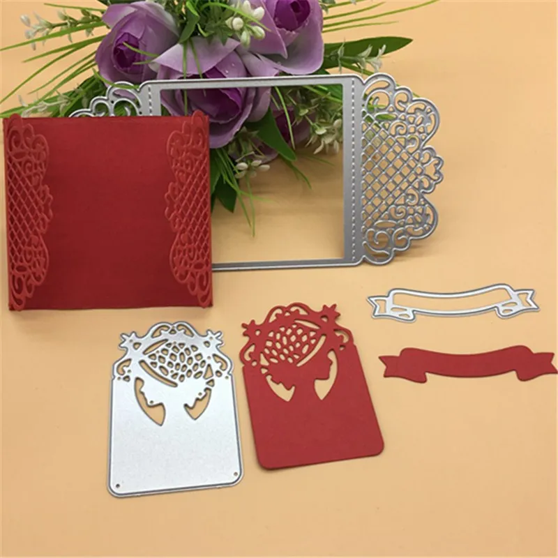 3 шт. женские металлические штампы для фотоальбома | Дом и сад