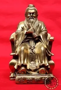 В мудреца Конфуция как Ван Wenchang медной промышленности студент стол украшения