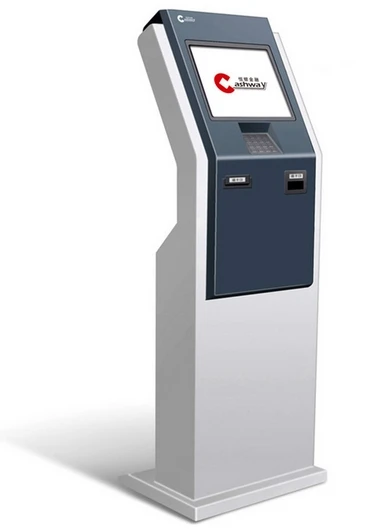 17 дюймовый напольный киоск с сенсорным экраном для супермаркетов/торговых