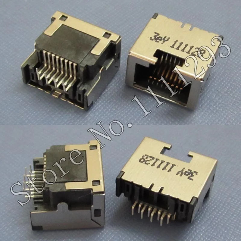 5 шт./лот Разъем LAN для Toshiba Satellite L800 L840 C800 C805 C840 C845 M805 и т. Д. Порт RJ45 ноутбука|connector