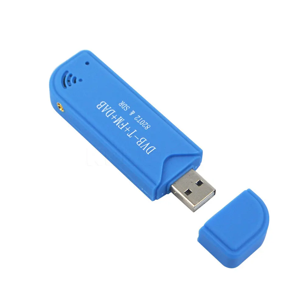 Kebidumei цифровой USB 2 0 ТВ Стик SDR тюнер приемник ключ DVB T с наземной антенной пульт