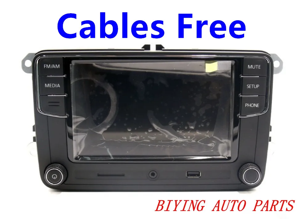 Noname RCD330 RCD330G Plus RCD510 RCN210 автомобиль 6 5 &quotMIB UI радио для Golf Jetta CC Tiguan Passat polo|radio for golf 5|mib