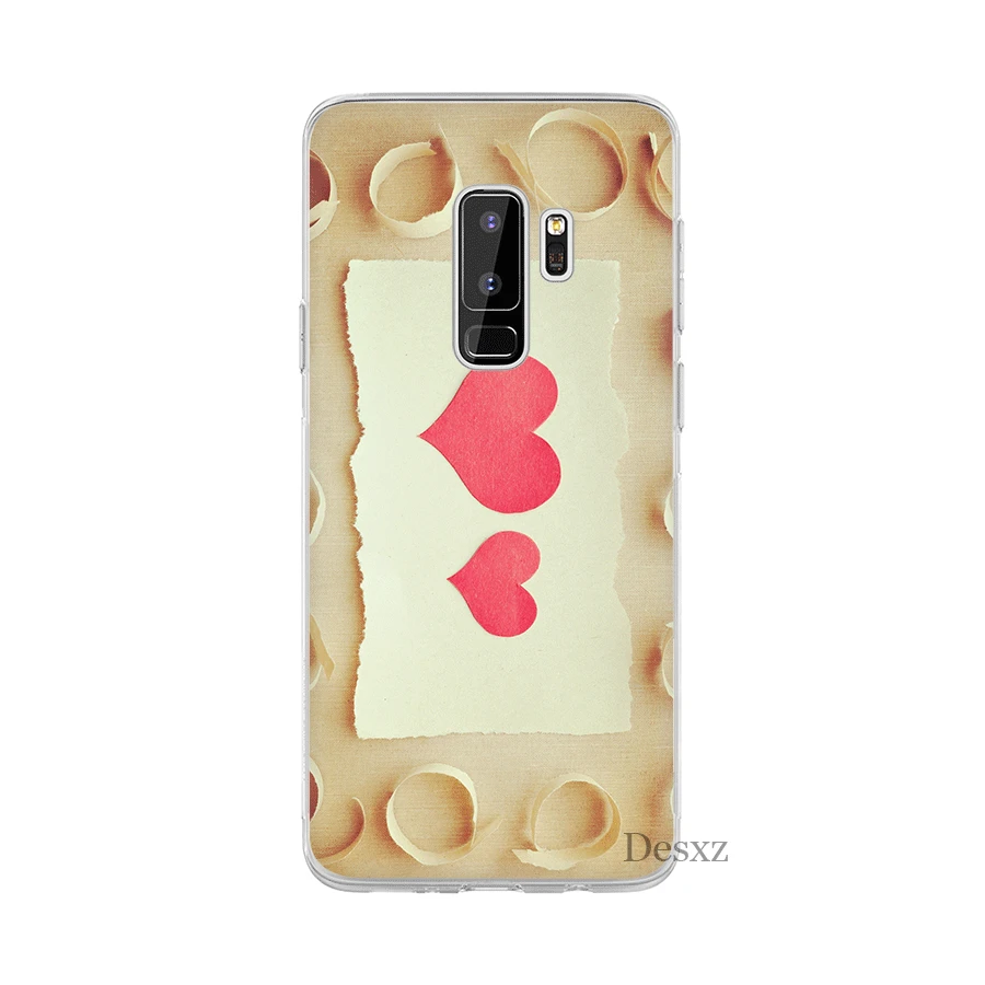 Чехол Desxz Love Heart для Samsung Galaxy S3 S4 S5 S6 S7 Edge S8 S9 S10 Plus S10e | Мобильные телефоны и
